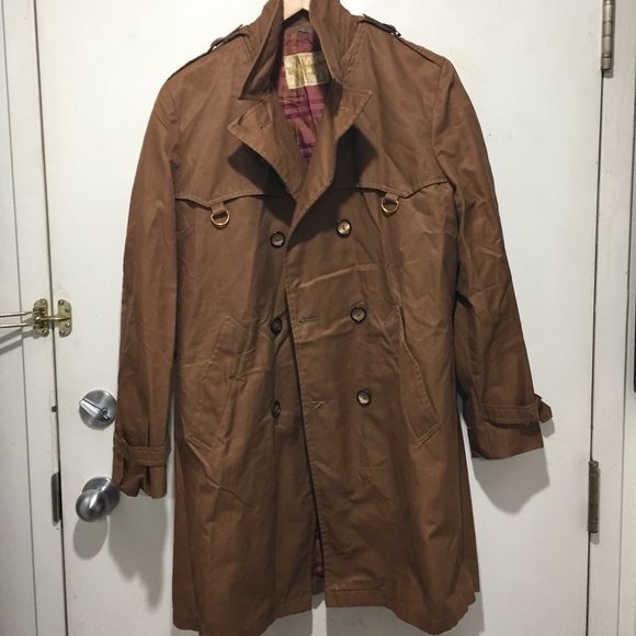 VINTAGE WEATHERLEADER TRENCH COATS SIZE L - Picture 3 of 7